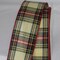 The Ribbon People Burgundy Red and Green Plaid Metallic Wired Craft Ribbon 2.5" x 20 Yards